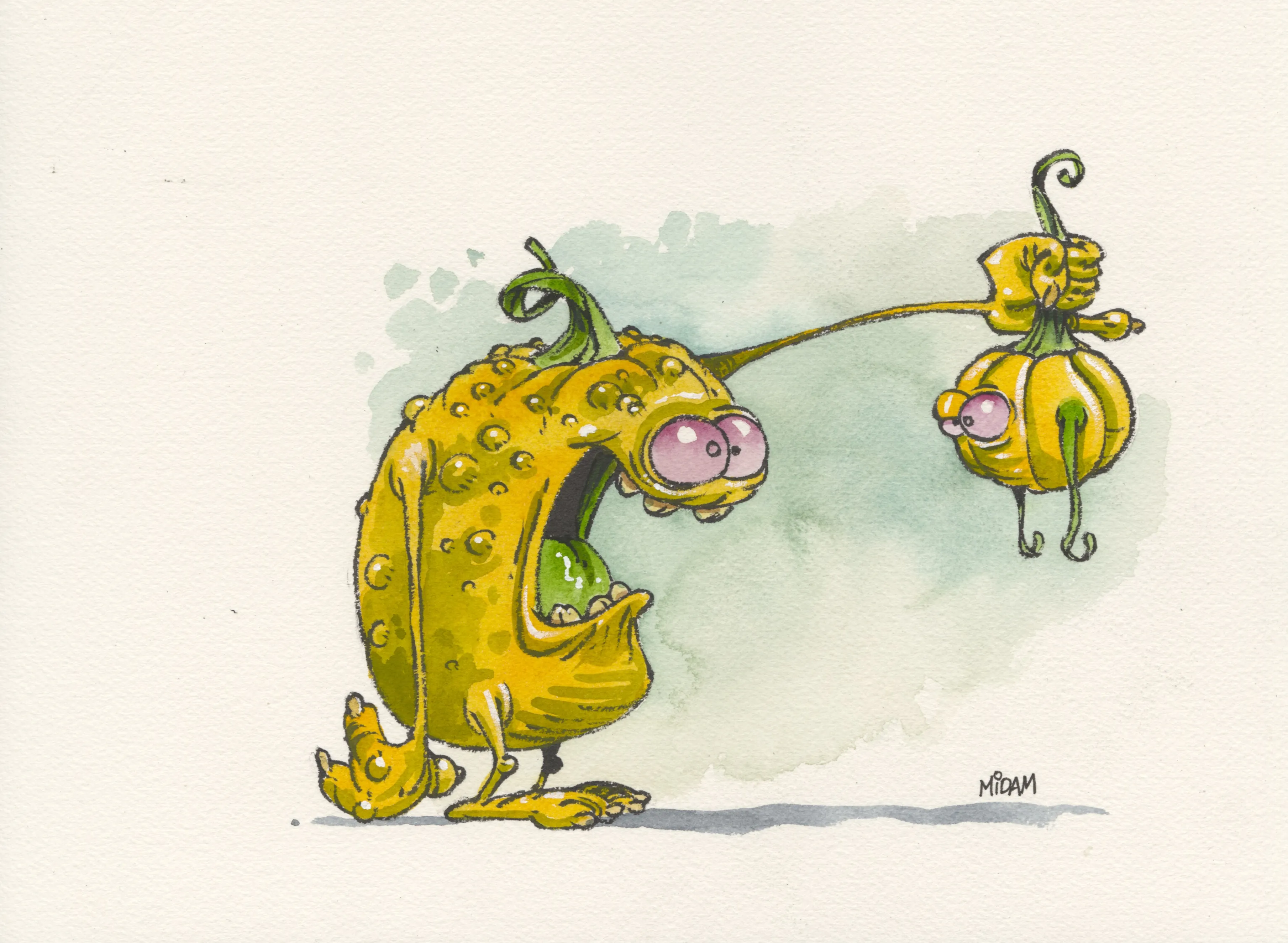 L'aquarelle du mois